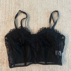 Lace Corset Crop Top